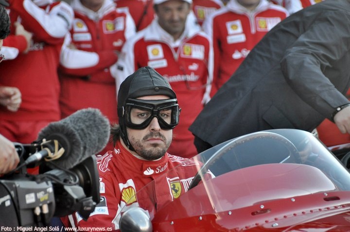 Fernando Alonso en el Circuito Ricardo Tormo